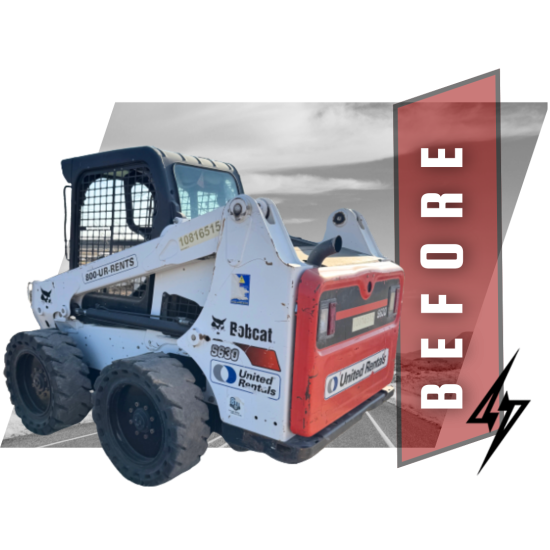 Bobcat Skid Steer Before